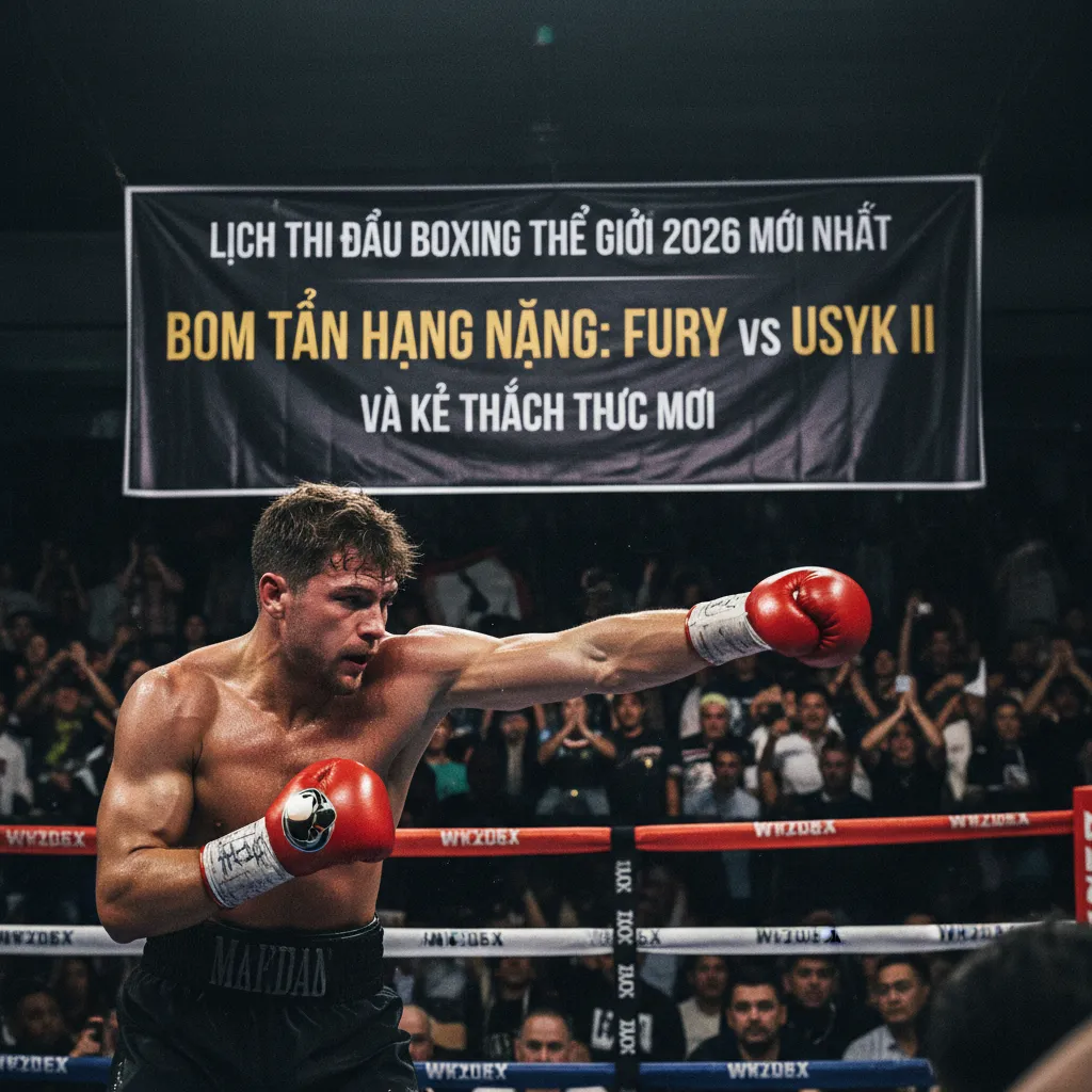 Bom Tấn Hạng Nặng: Fury vs Usyk II và Kẻ Thách Thức Mới