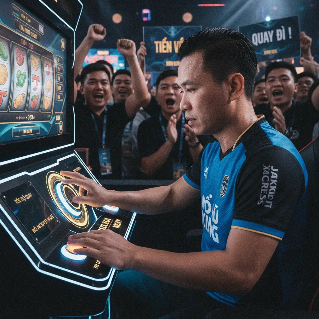 Khoảnh khắc nổ hũ Jackpot thành công