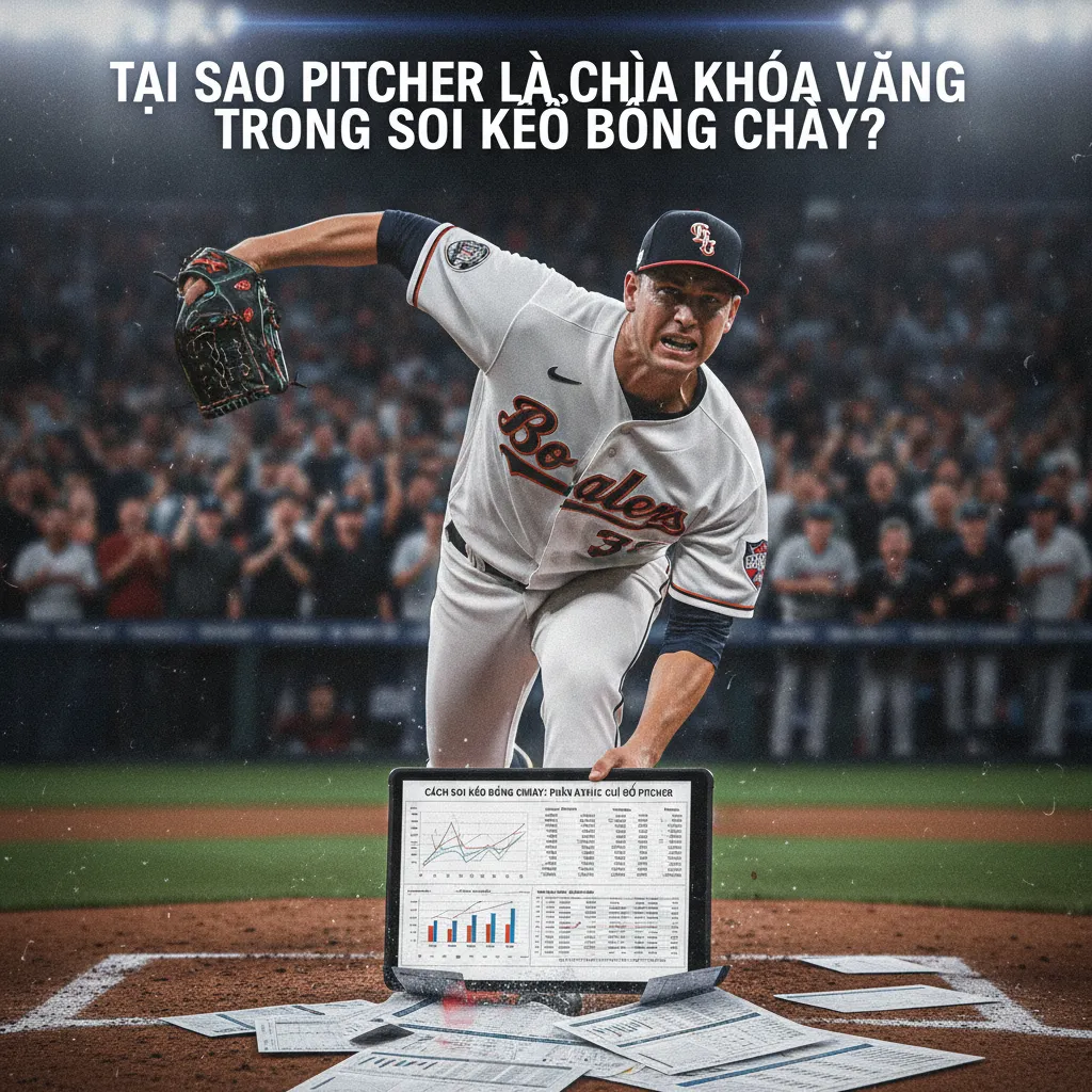 Tại sao Pitcher là Chìa Khóa Vàng trong Soi Kèo Bóng Chày?